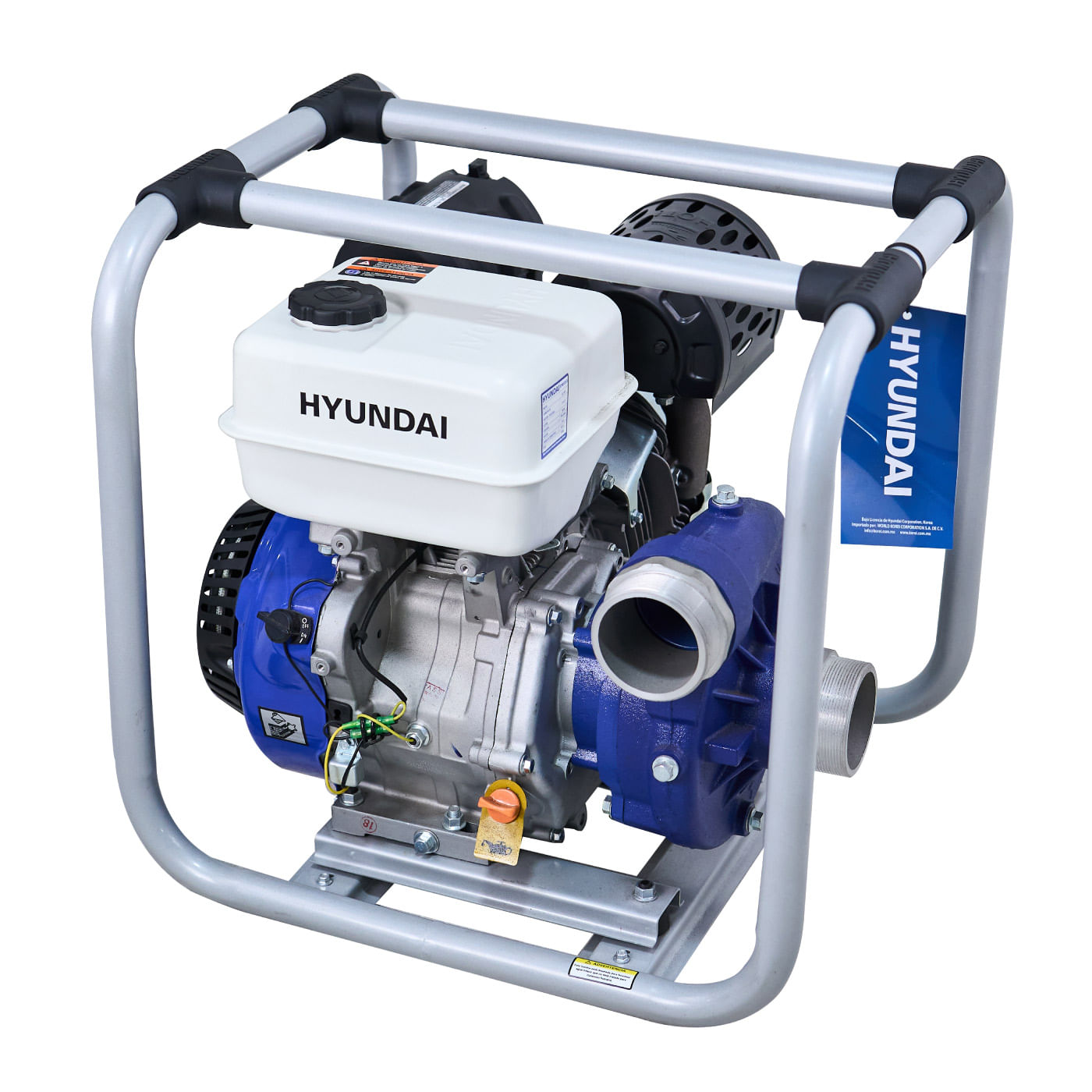 Bomba De Agua De Gasolina 6.5 CV - Para Riego, Drenaje Y Agua Sucia, 2 Pulgadas, 3600 Rpm